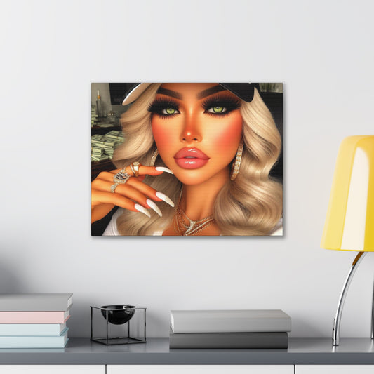 Big Money Canvas Canvas Printify 20″ x 16″ (Horizontal) 0.75'' 