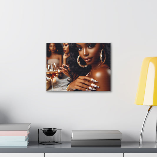 Wine Down Canvas Canvas Printify 16″ x 12″ (Horizontal) 0.75'' 