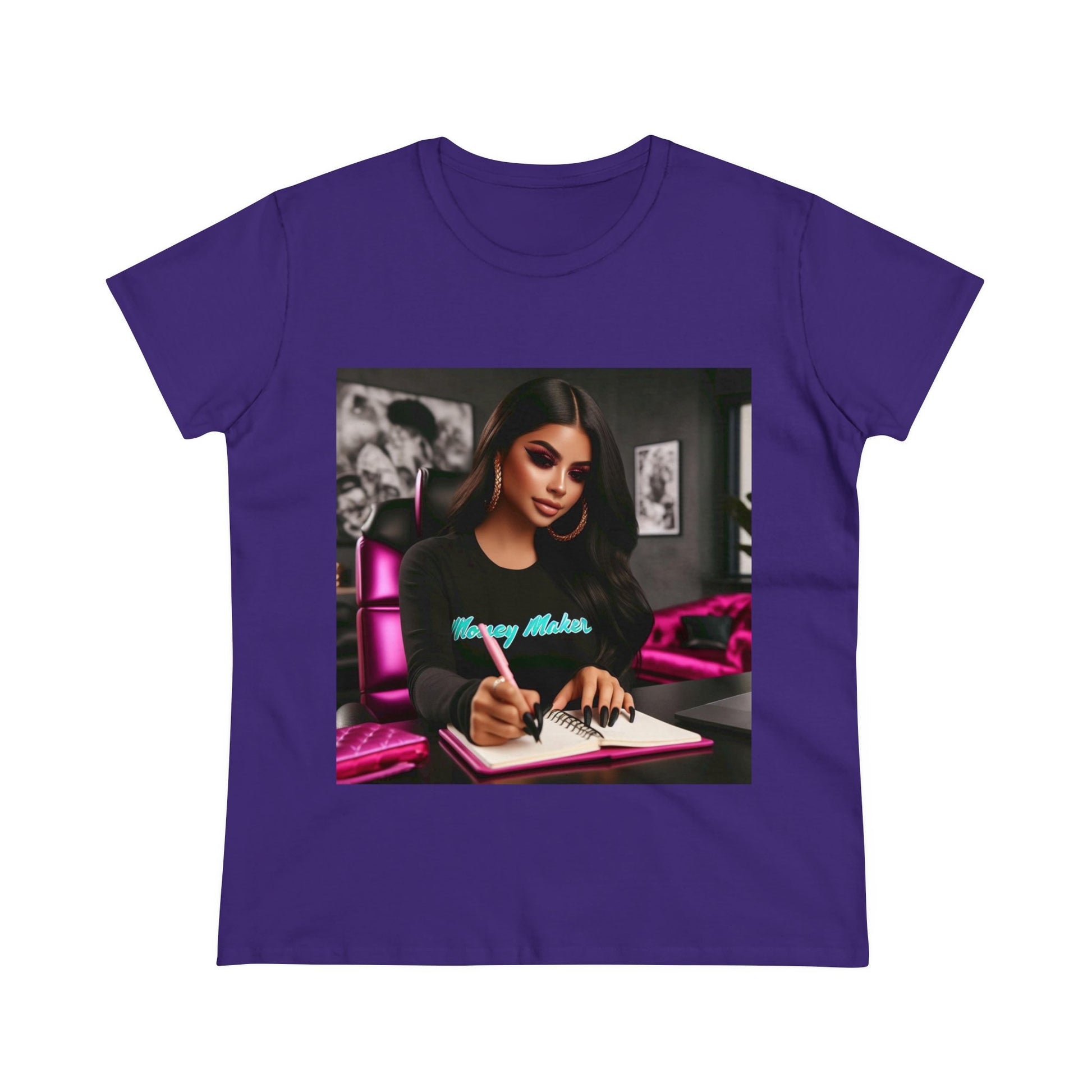 Money Maker T-Shirt T-Shirt Printify Purple S 