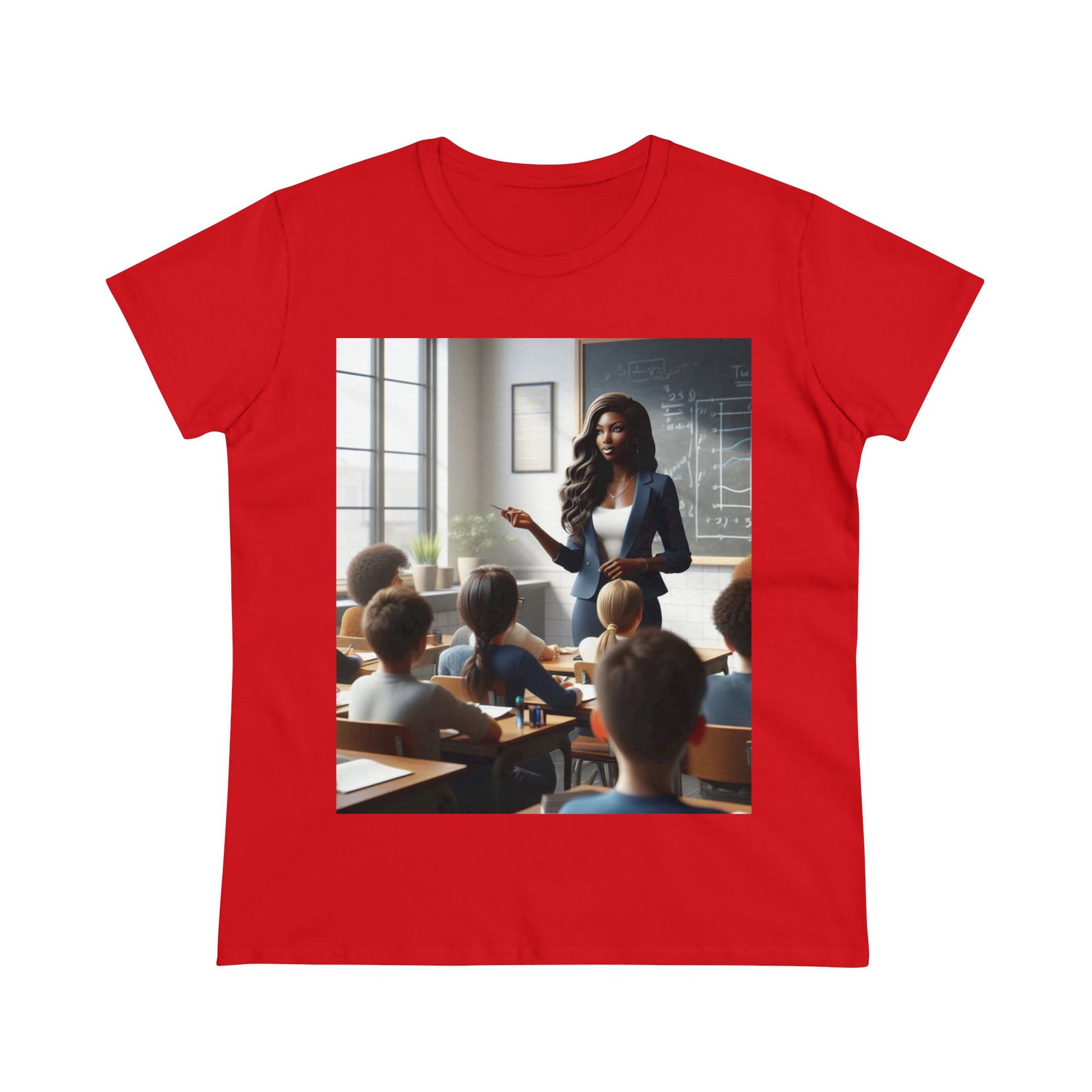 Class in Session T-Shirt T-Shirt Printify Red S 