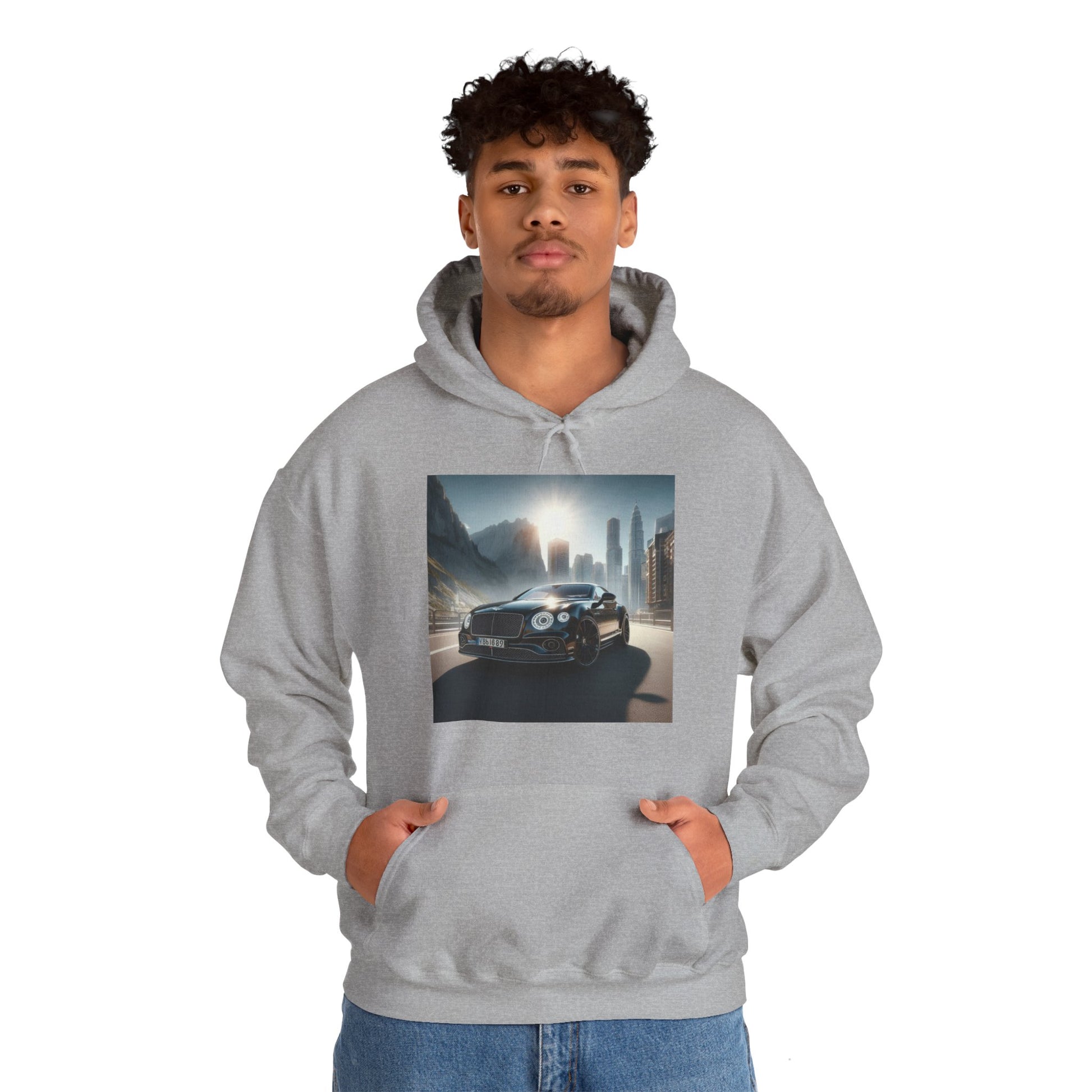 Black Bentley Hoodie Hoodie Printify   