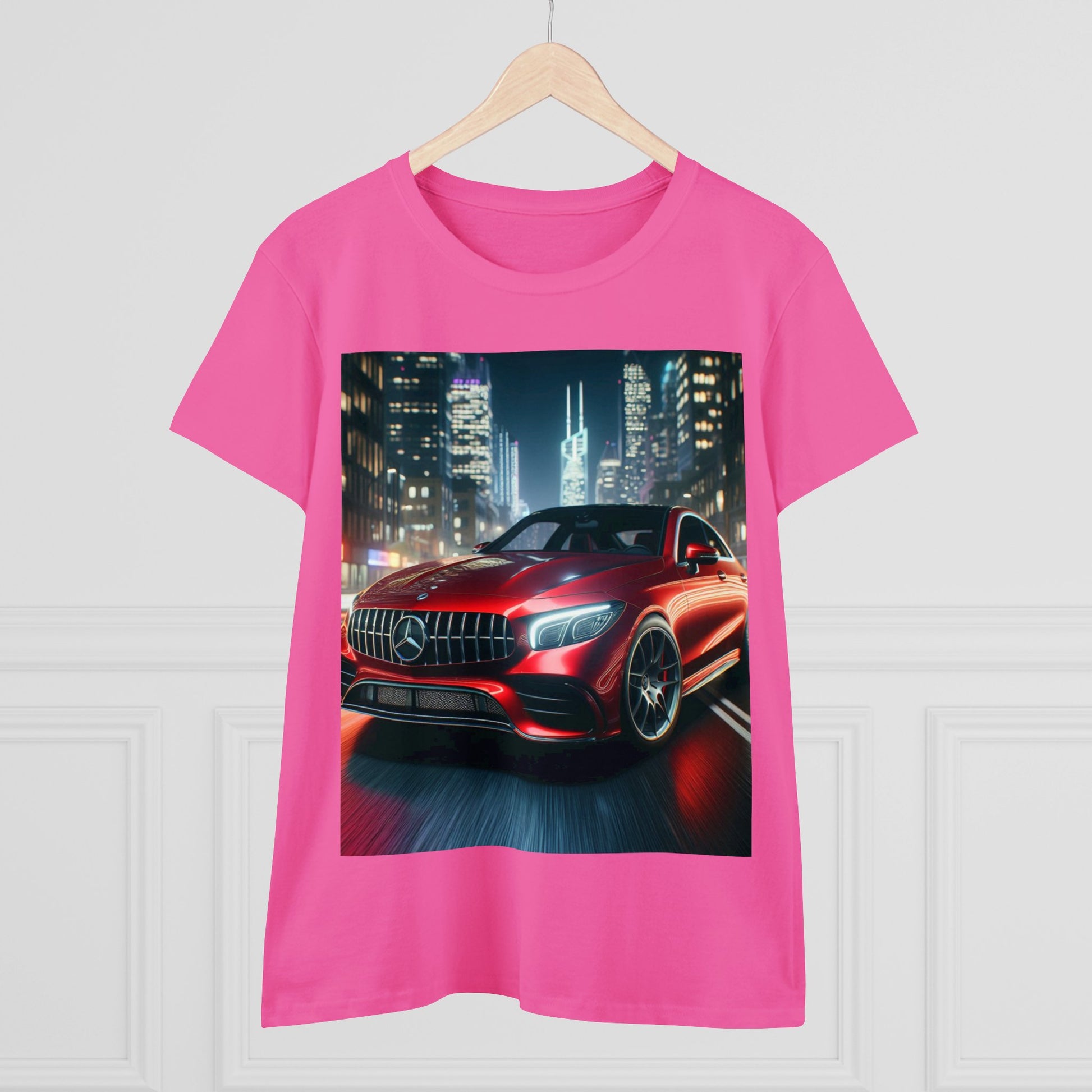 Red Mercedes T-Shirt T-Shirt Printify   