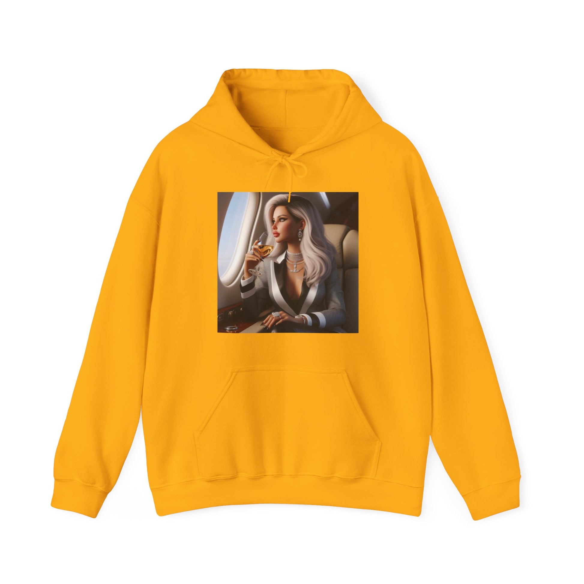 Private Business Hoodie Hoodie Printify Gold S 