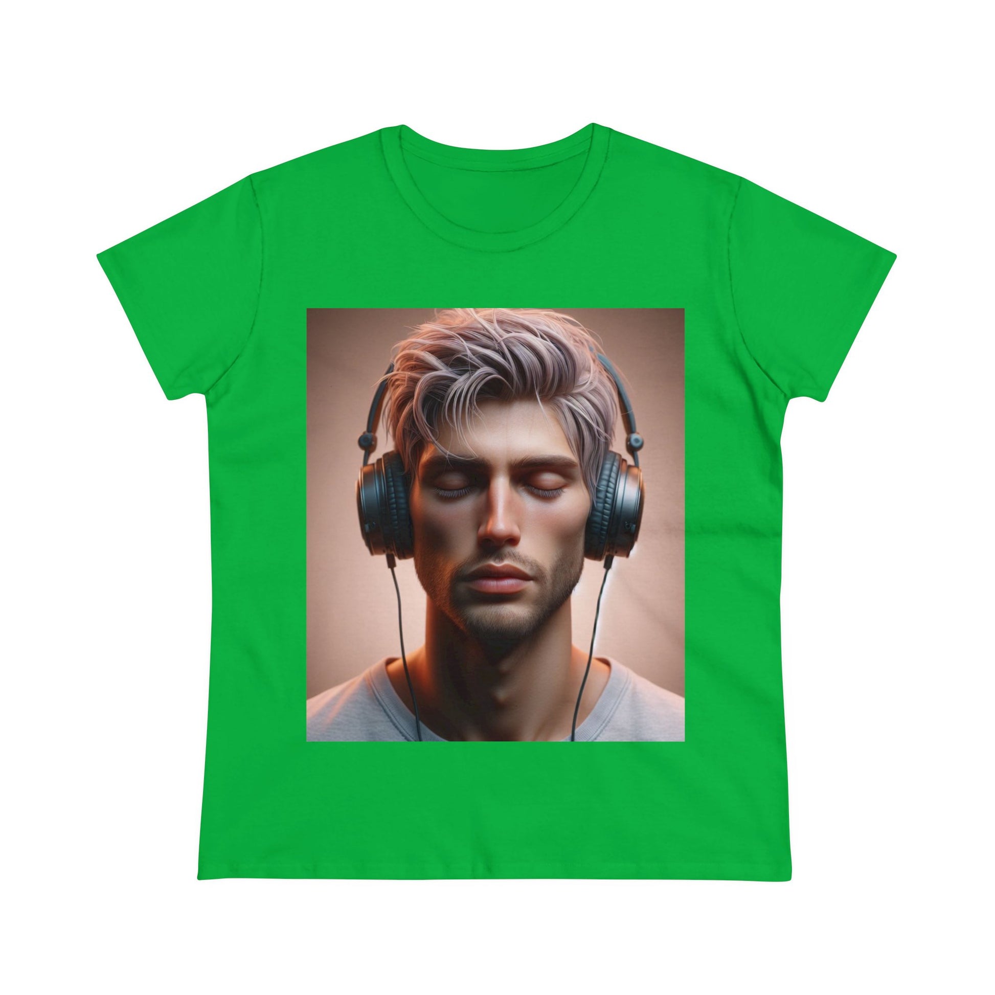 Music Vibes T-Shirt T-Shirt Printify Irish Green S 