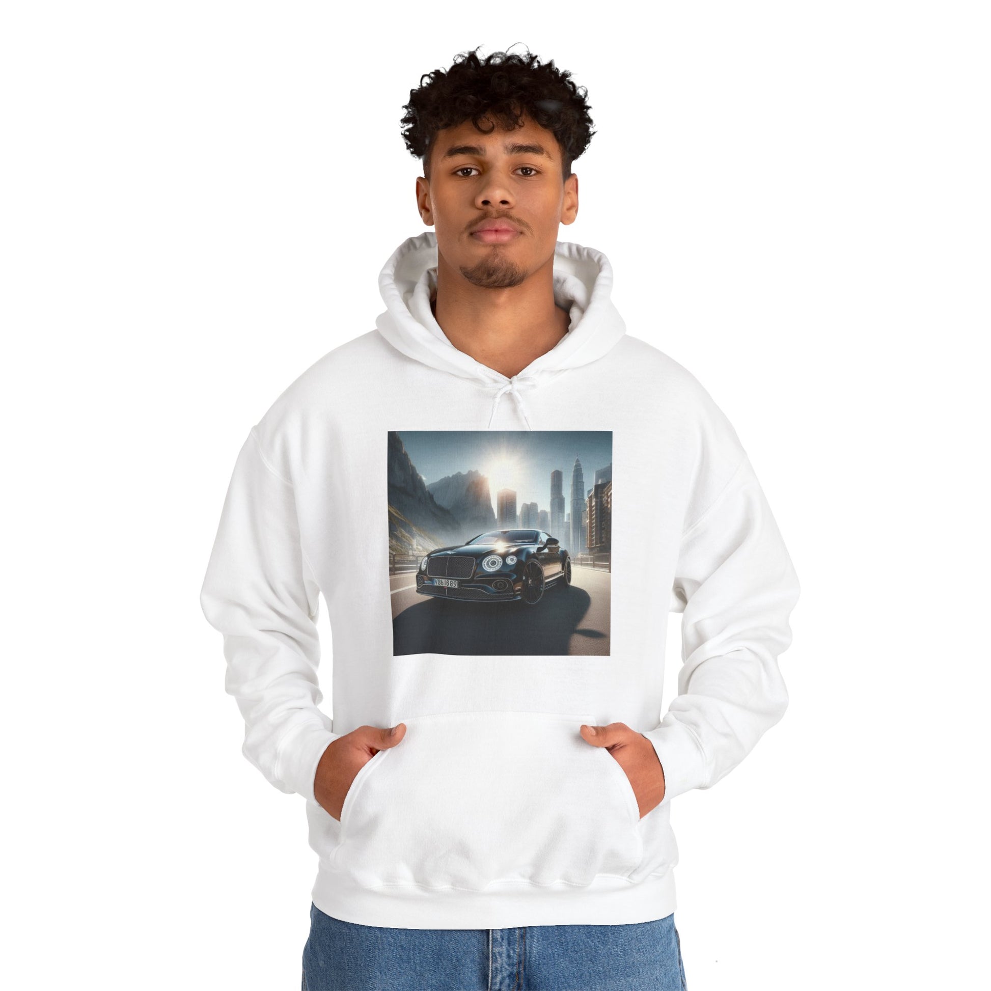 Black Bentley Hoodie Hoodie Printify   