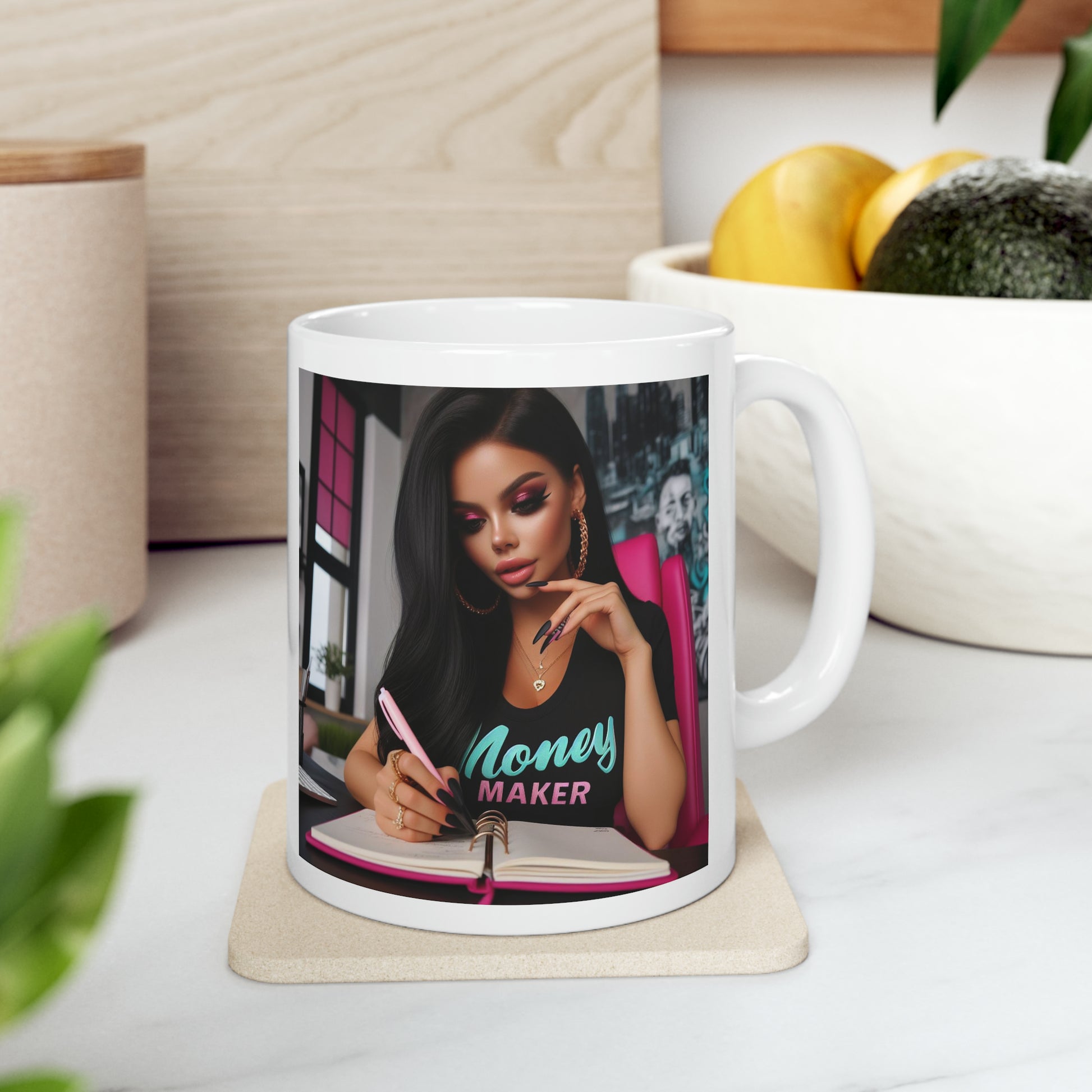 Money Maker Mug Mug Printify   