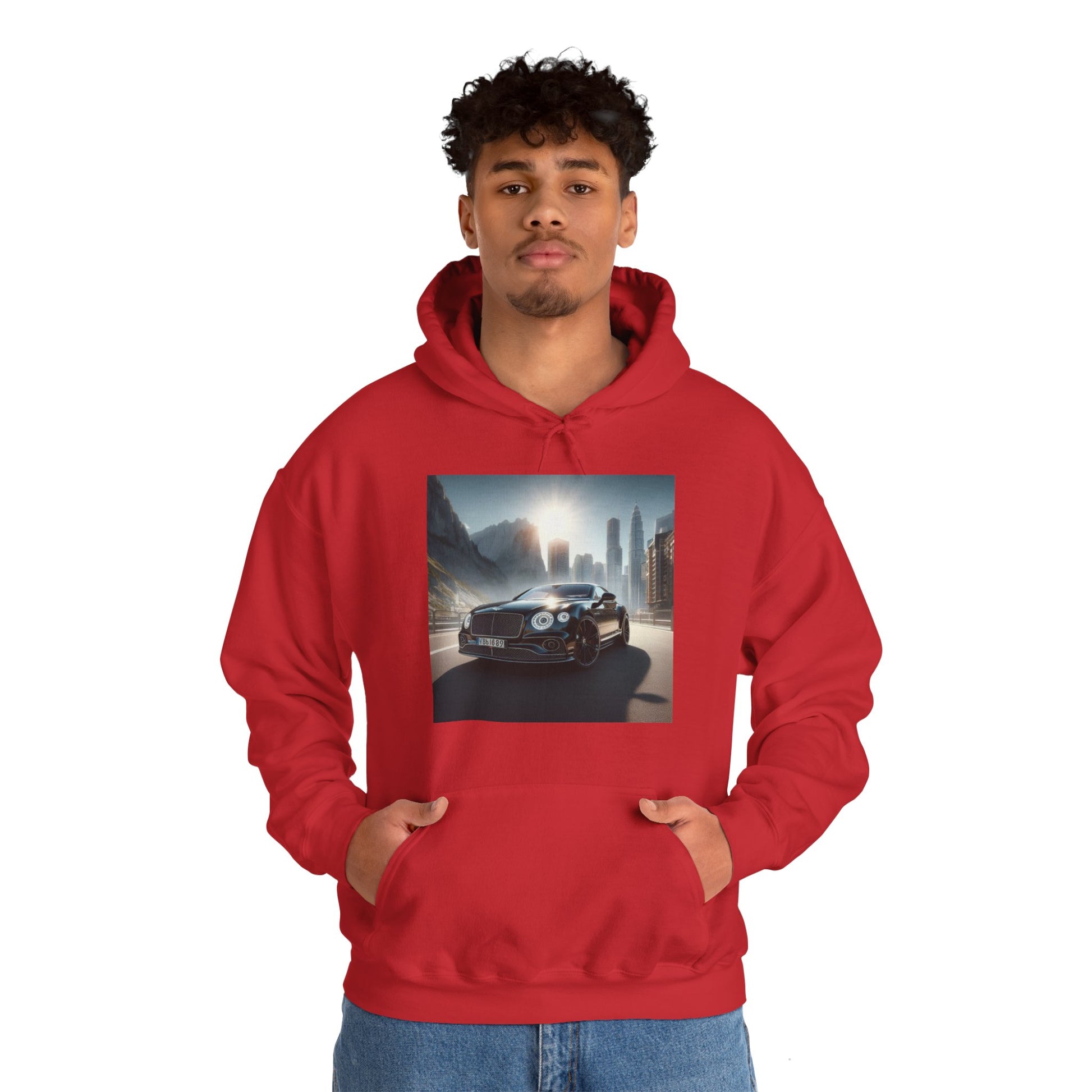 Black Bentley Hoodie Hoodie Printify   