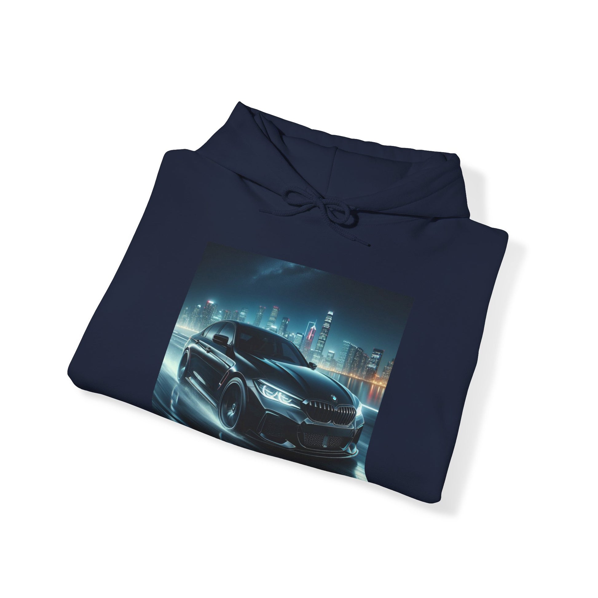 Black BMW Hoodie Hoodie Printify   