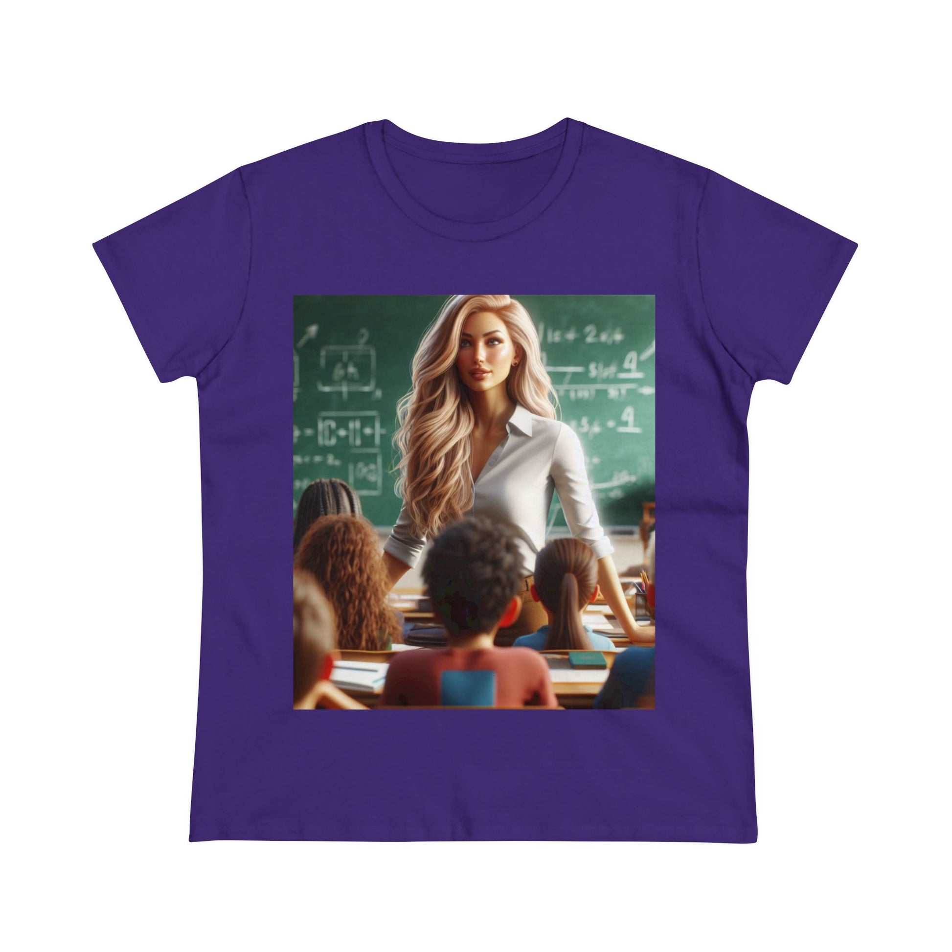 Class in Session T-Shirt T-Shirt Printify Purple S 