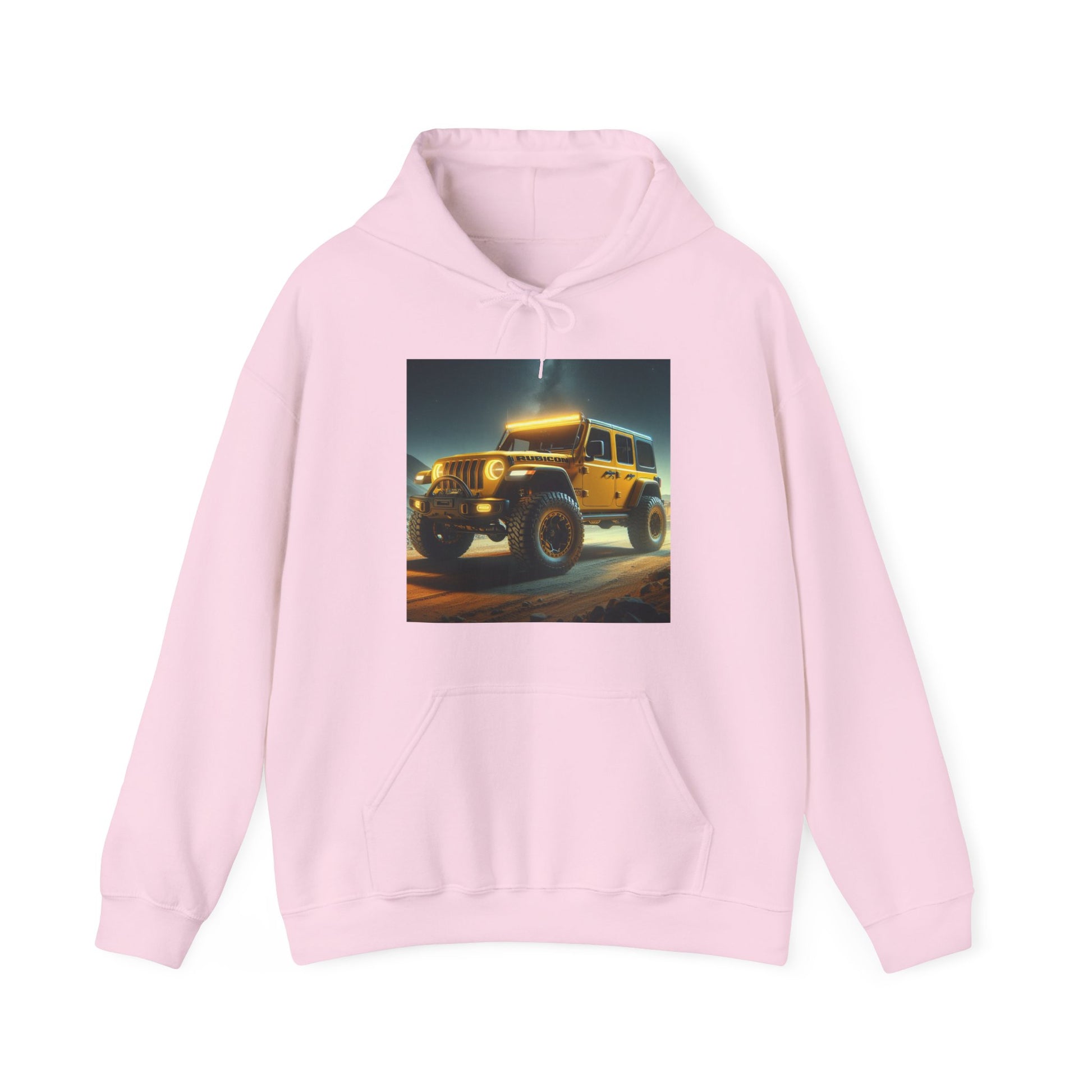 Yellow Rubicon Hoodie Hoodie Printify Light Pink S 