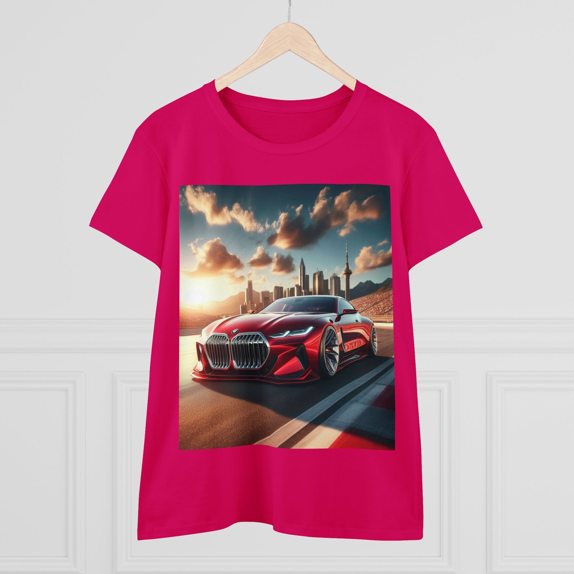 Red BMW T-Shirt T-Shirt Printify   