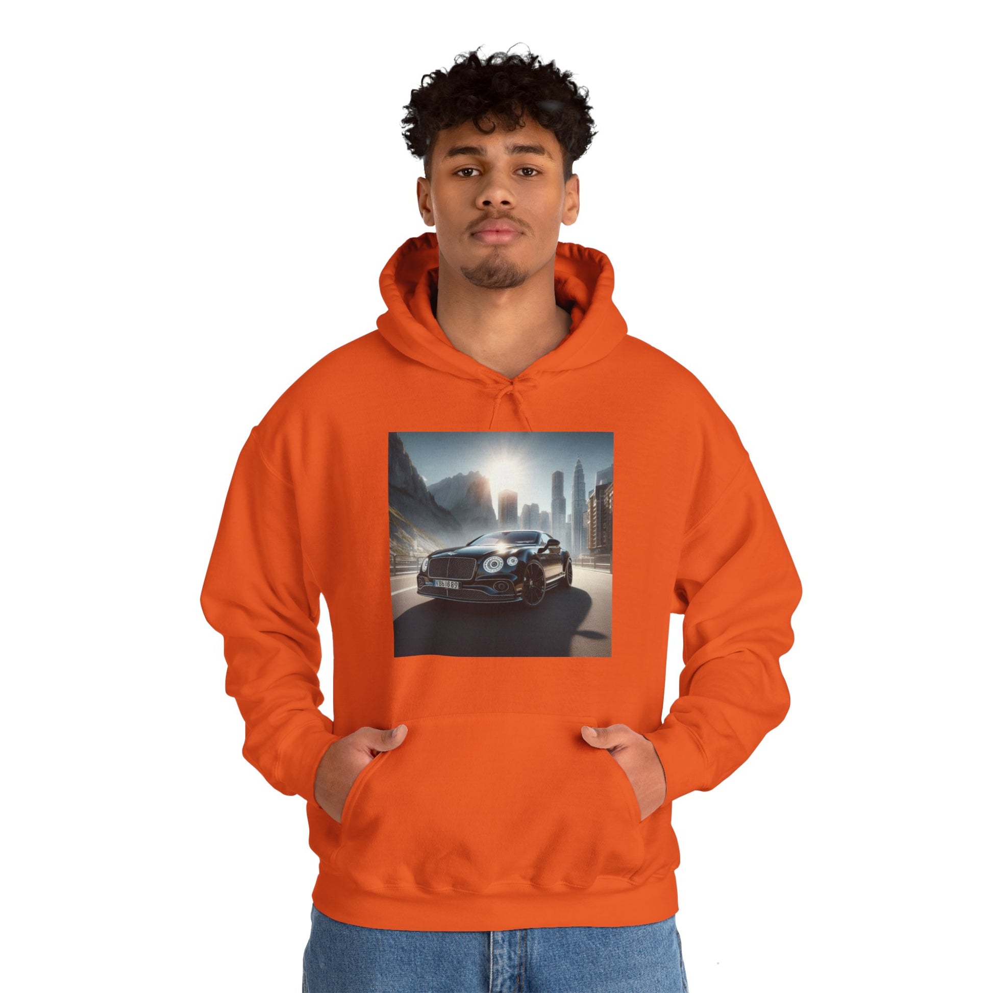 Black Bentley Hoodie Hoodie Printify   