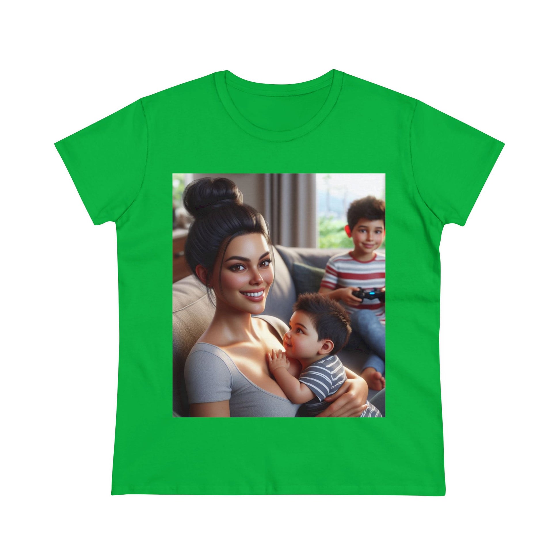 Family Time T-Shirt T-Shirt Printify Irish Green S 