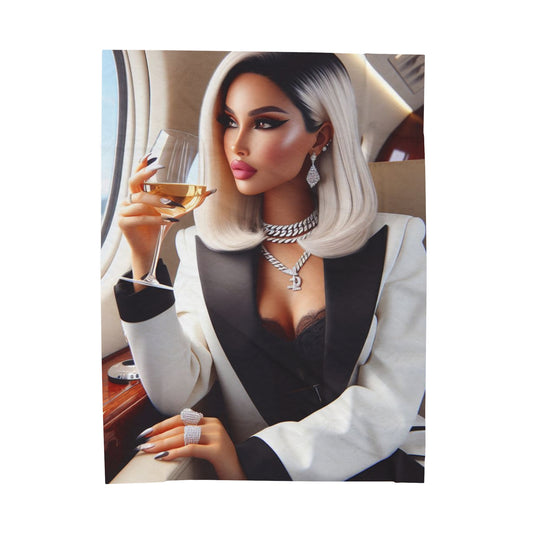 Private Business Plush Blanket All Over Prints Printify 60" × 80"  