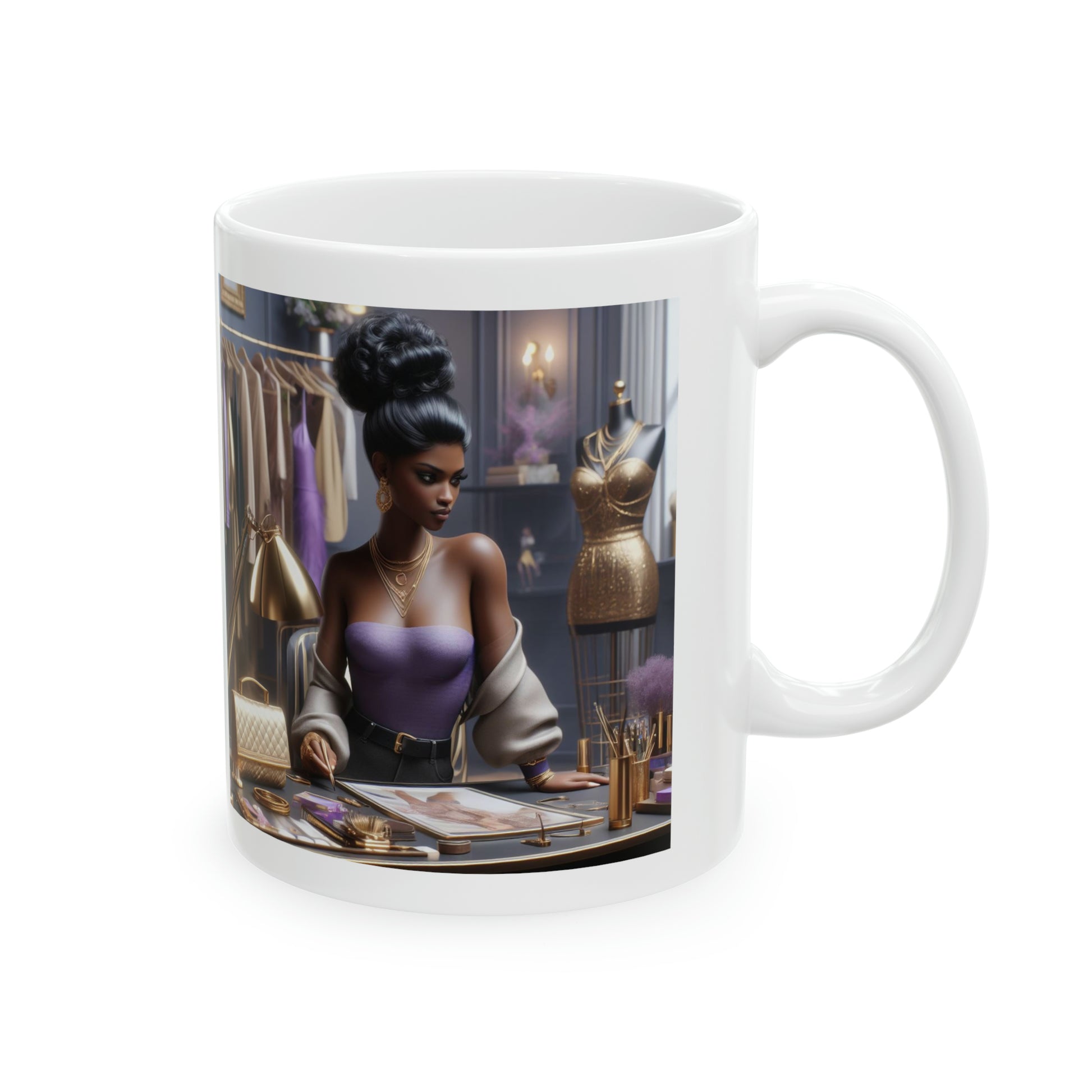 Fashion and Beauty Mug Mug Printify   