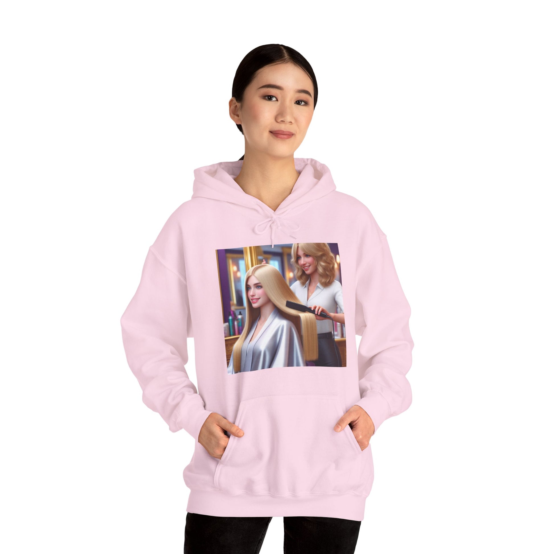 Hair Day Hoodie Hoodie Printify   