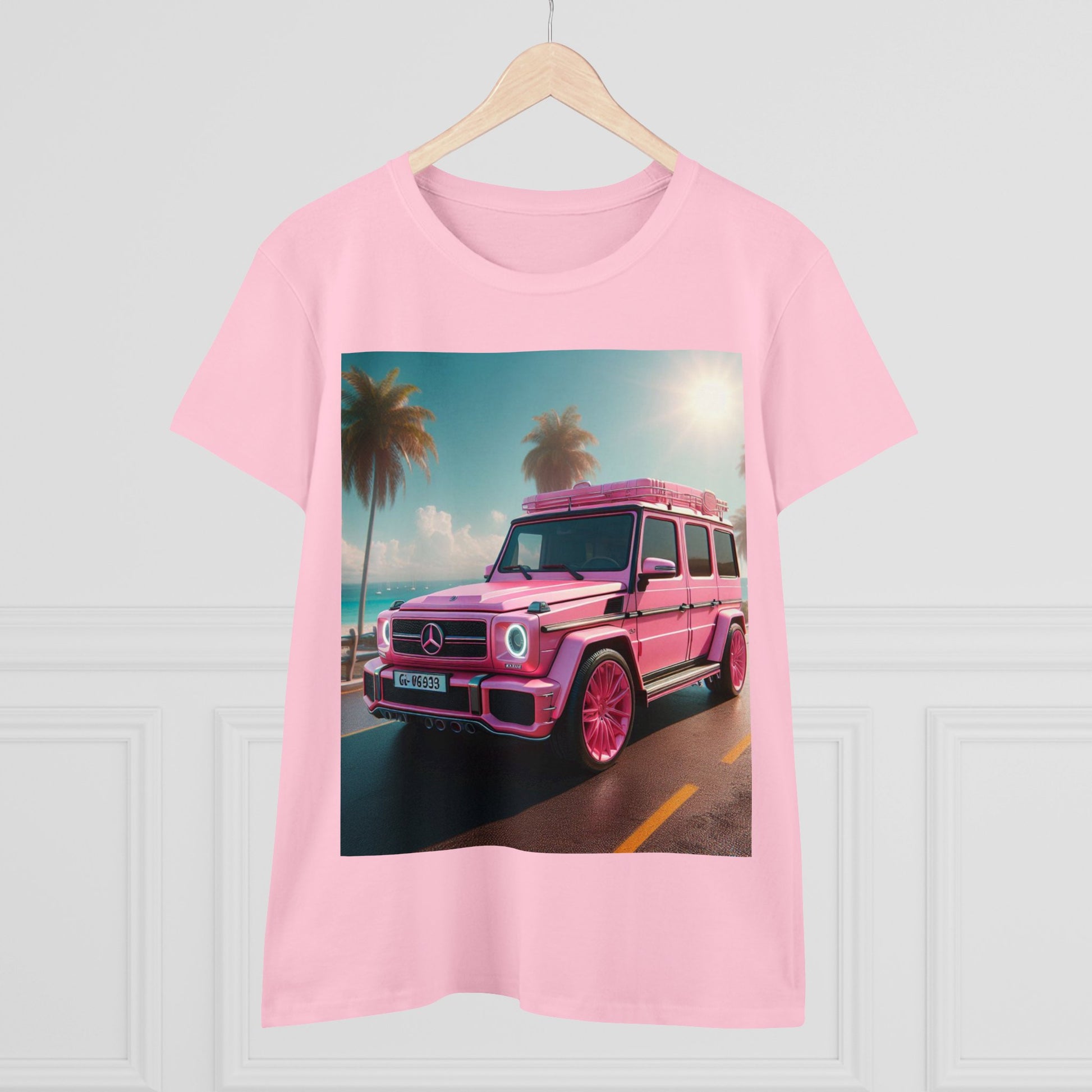 Pink G-Wagon T-Shirt T-Shirt Printify   