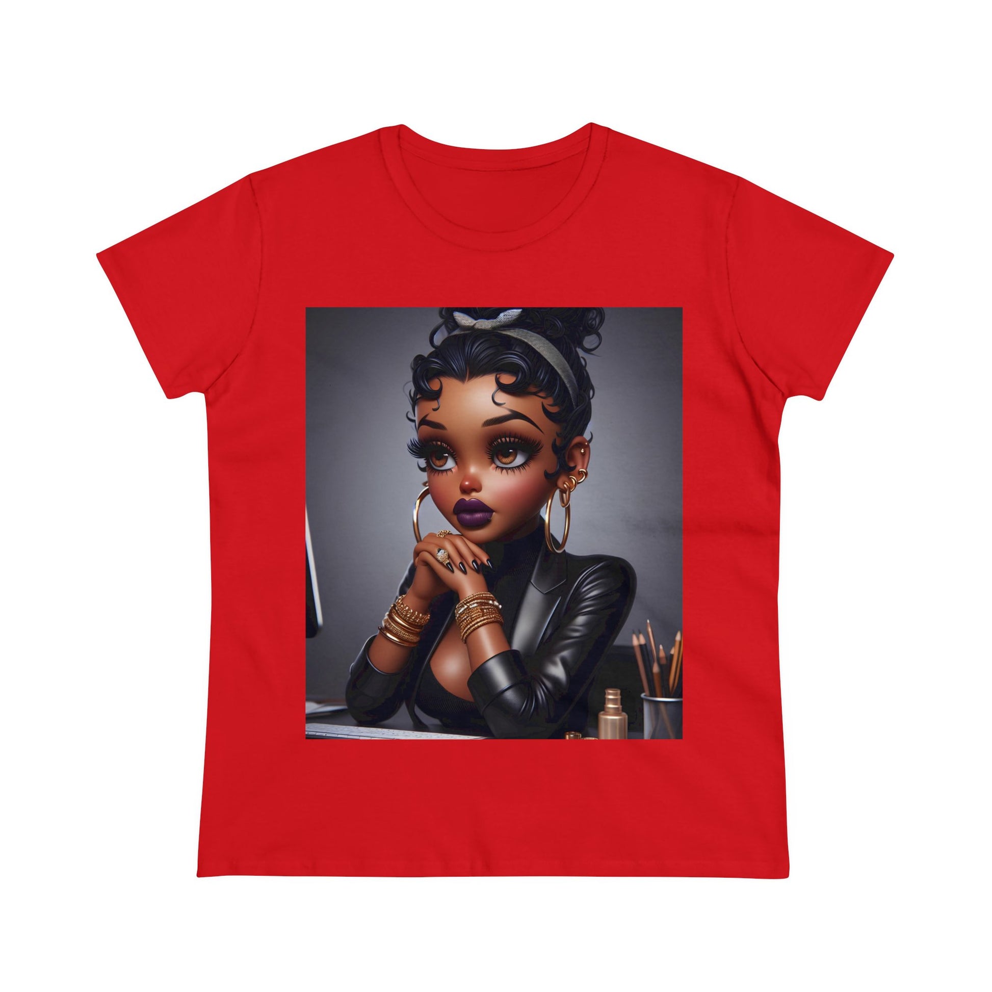 Business Betty T-Shirt T-Shirt Printify Red S 