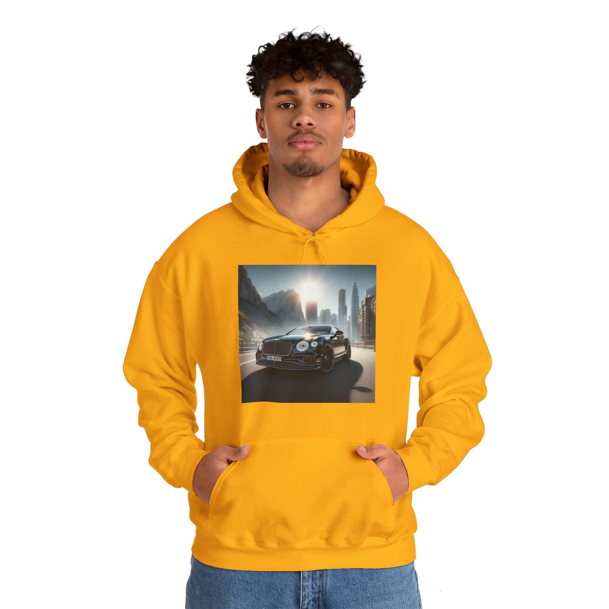 Black Bentley Hoodie Hoodie Printify   