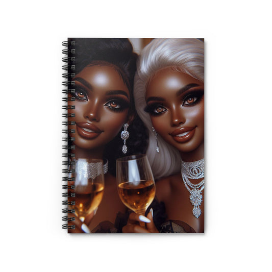 Cheers Spiral Notebook Paper products Printify One Size  