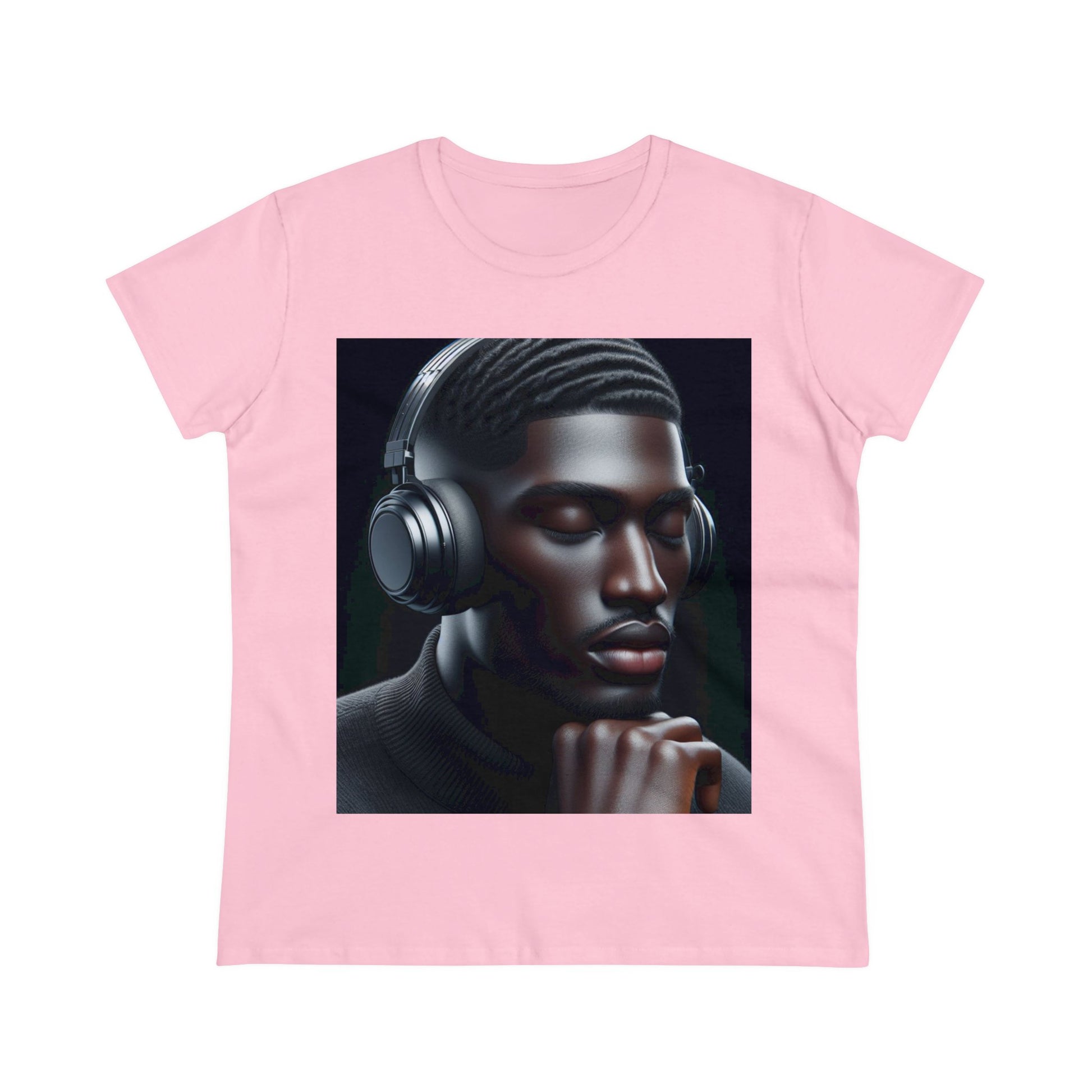 Music Vibes T-Shirt T-Shirt Printify Light Pink S 