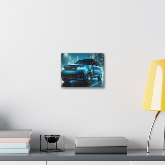 Blue Range Rover Canvas Canvas Printify 10" x 8" (Horizontal) 0.75'' 