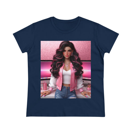 Pink Everything T-Shirt T-Shirt Printify Navy S 