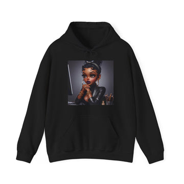 Business Betty Hoodie Hoodie Printify Black S 