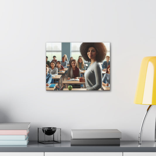 Class in Session Canvas Canvas Printify 16″ x 12″ (Horizontal) 0.75'' 