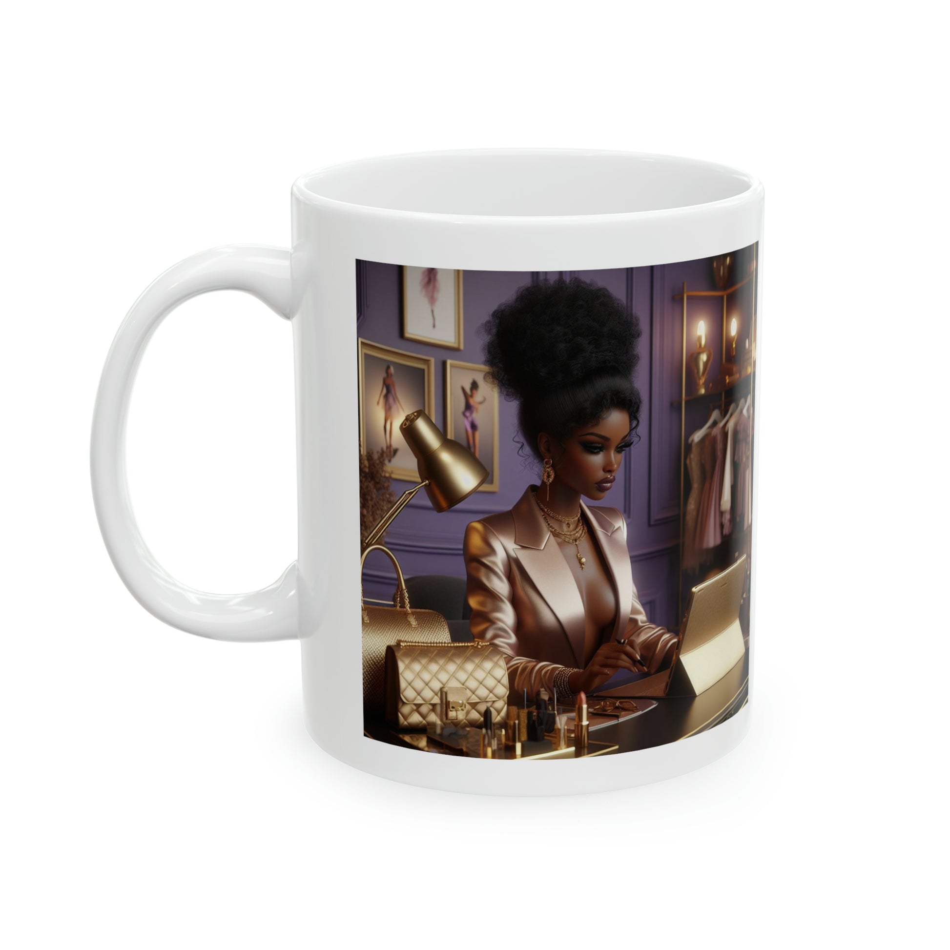 Fashion and Beauty Mug Mug Printify 11oz  