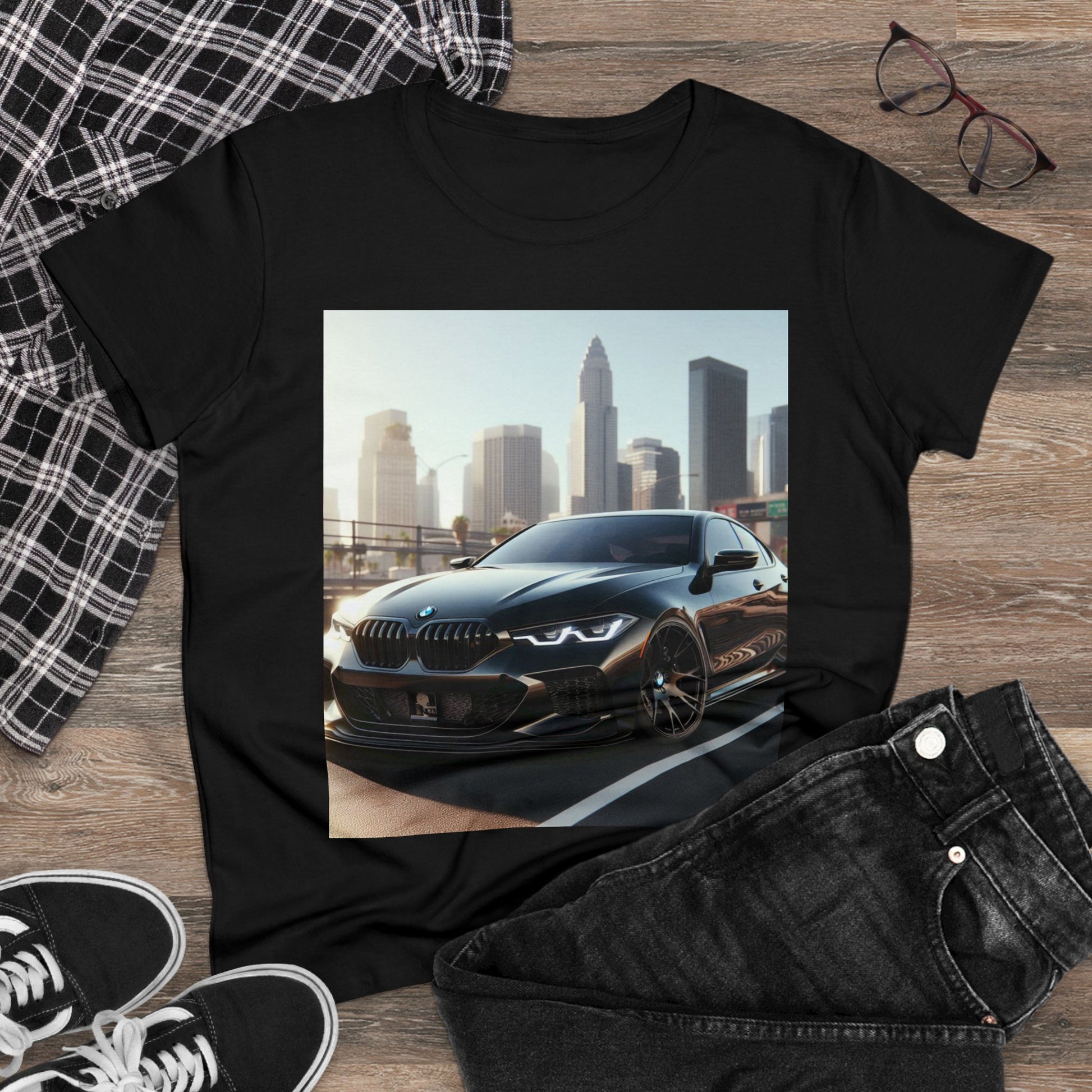 Black BMW T-Shirt T-Shirt Printify   