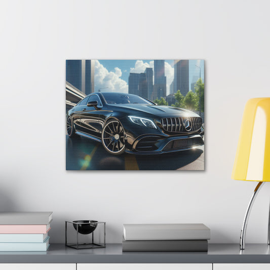 Black Mercedes Canvas Canvas Printify 20″ x 16″ (Horizontal) 0.75'' 