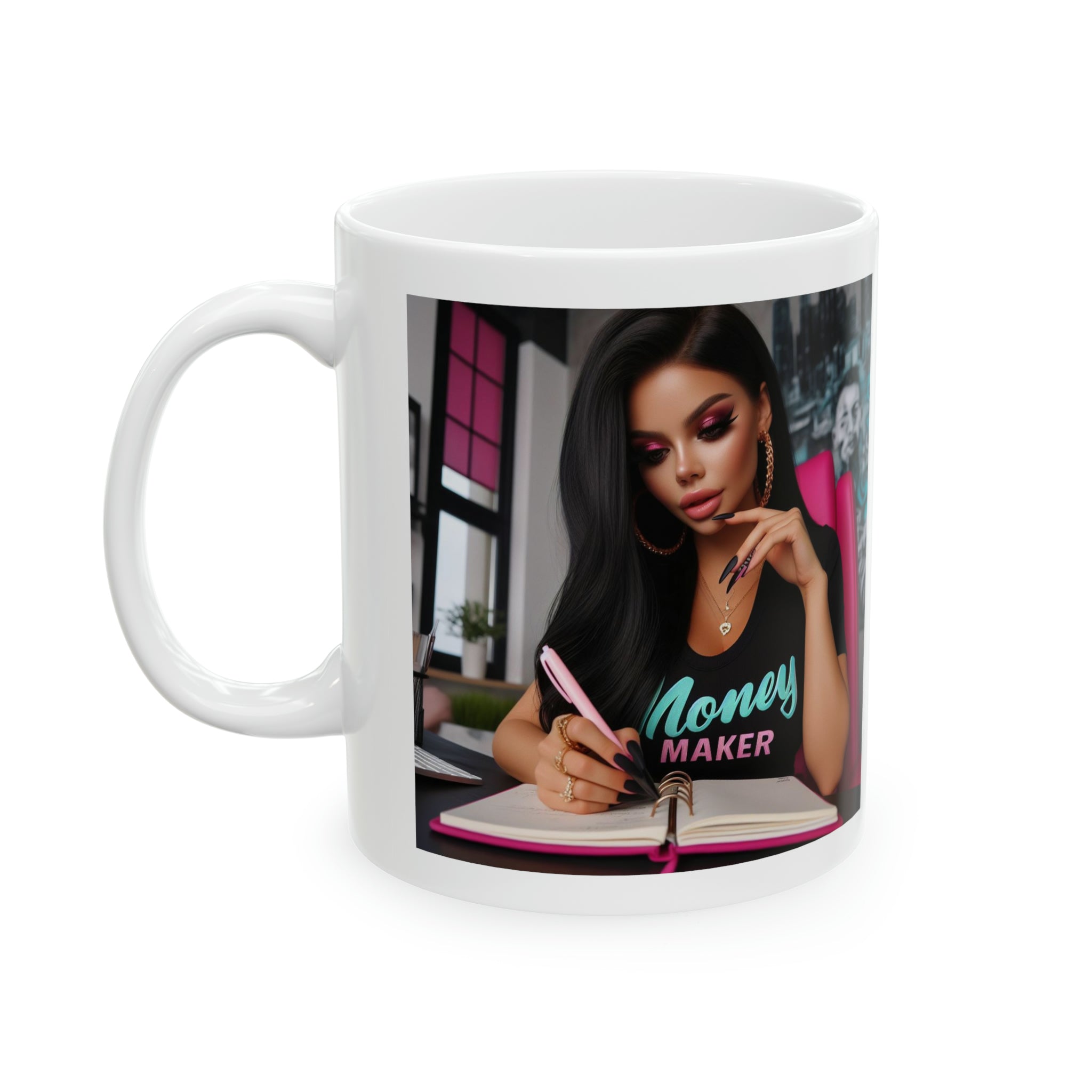 Money Maker Mug Mug Printify 11oz  