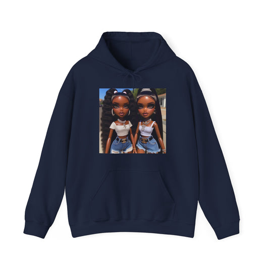 Bratz Hoodie Hoodie Printify Navy S 