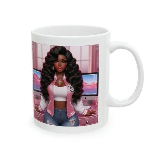 Pink Everything Mug Mug Printify   