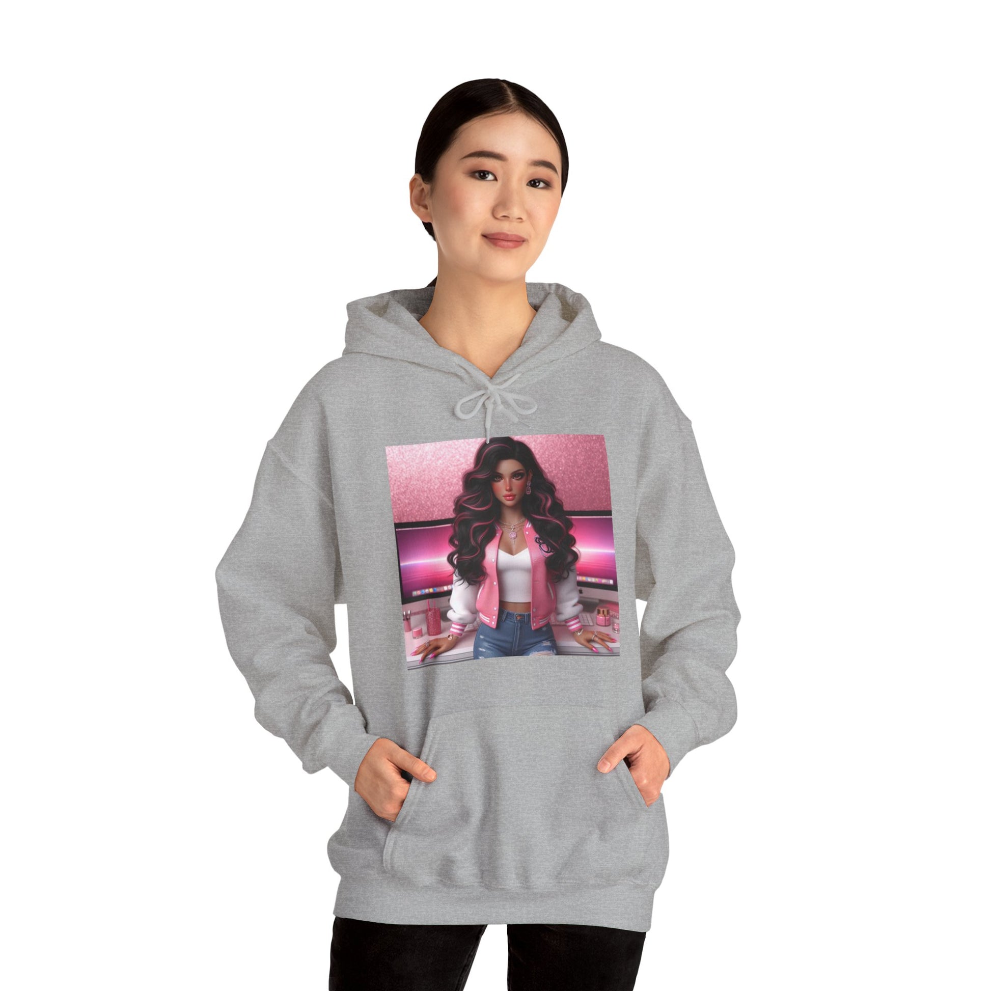 Pink Everything Hoodie Hoodie Printify   