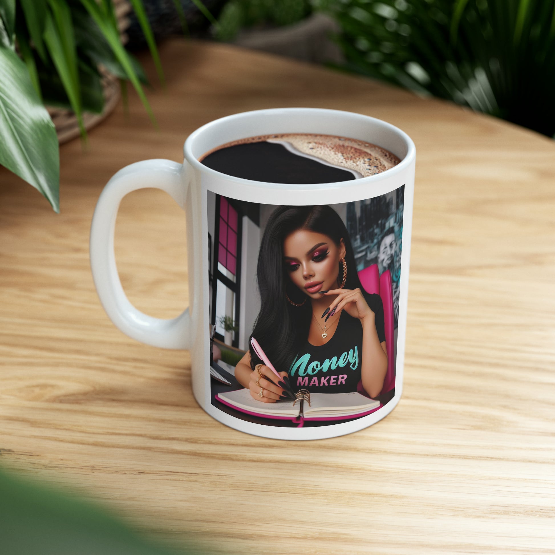 Money Maker Mug Mug Printify   