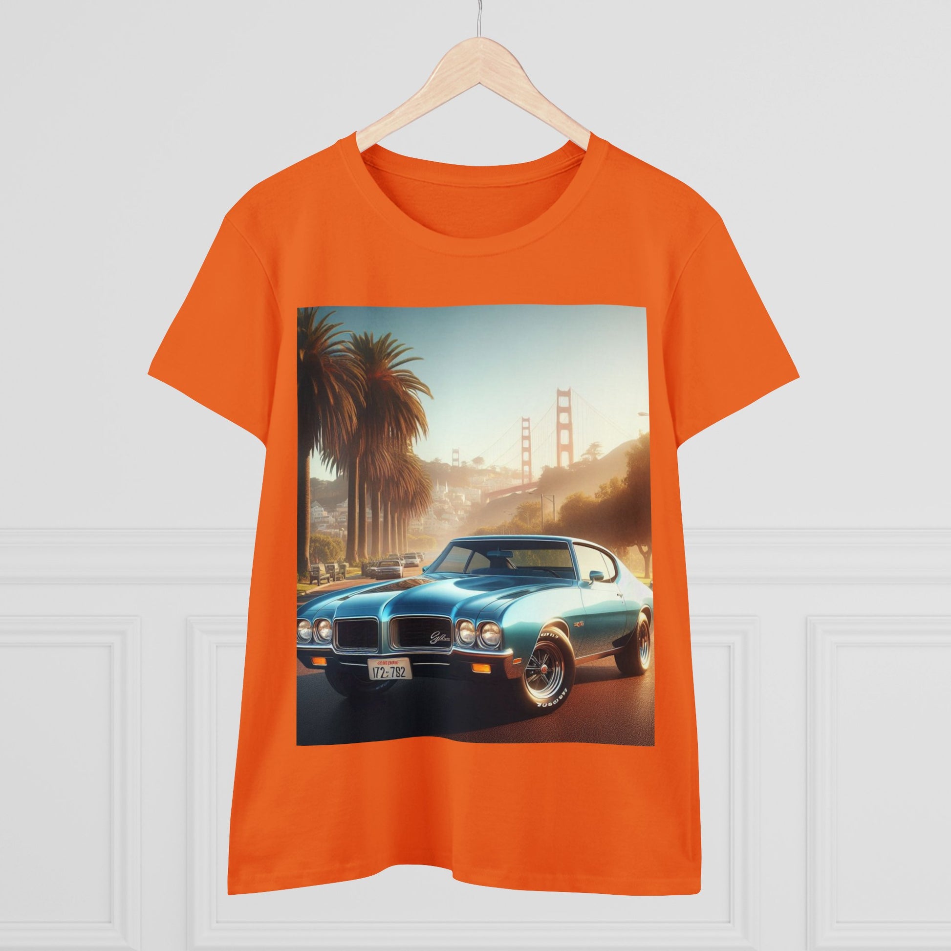 1972 Blue Buick Gran Sport T-Shirt T-Shirt Printify   