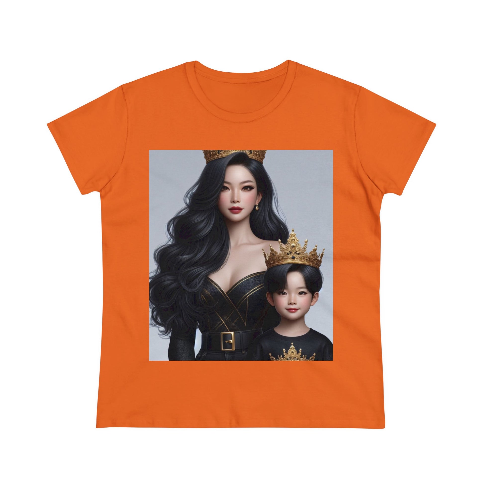 Royalty T-Shirt T-Shirt Printify Orange S 