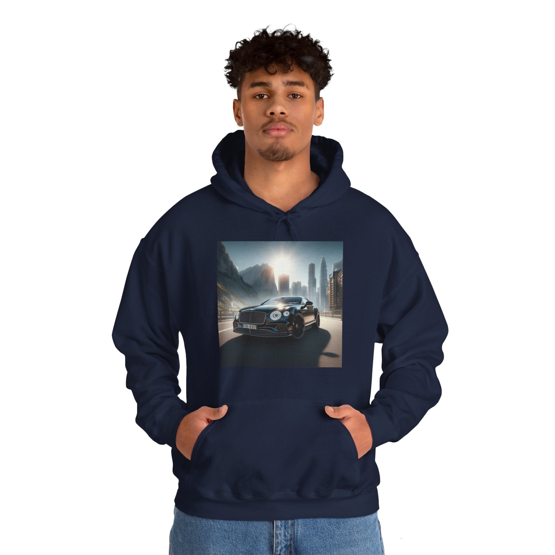 Black Bentley Hoodie Hoodie Printify   