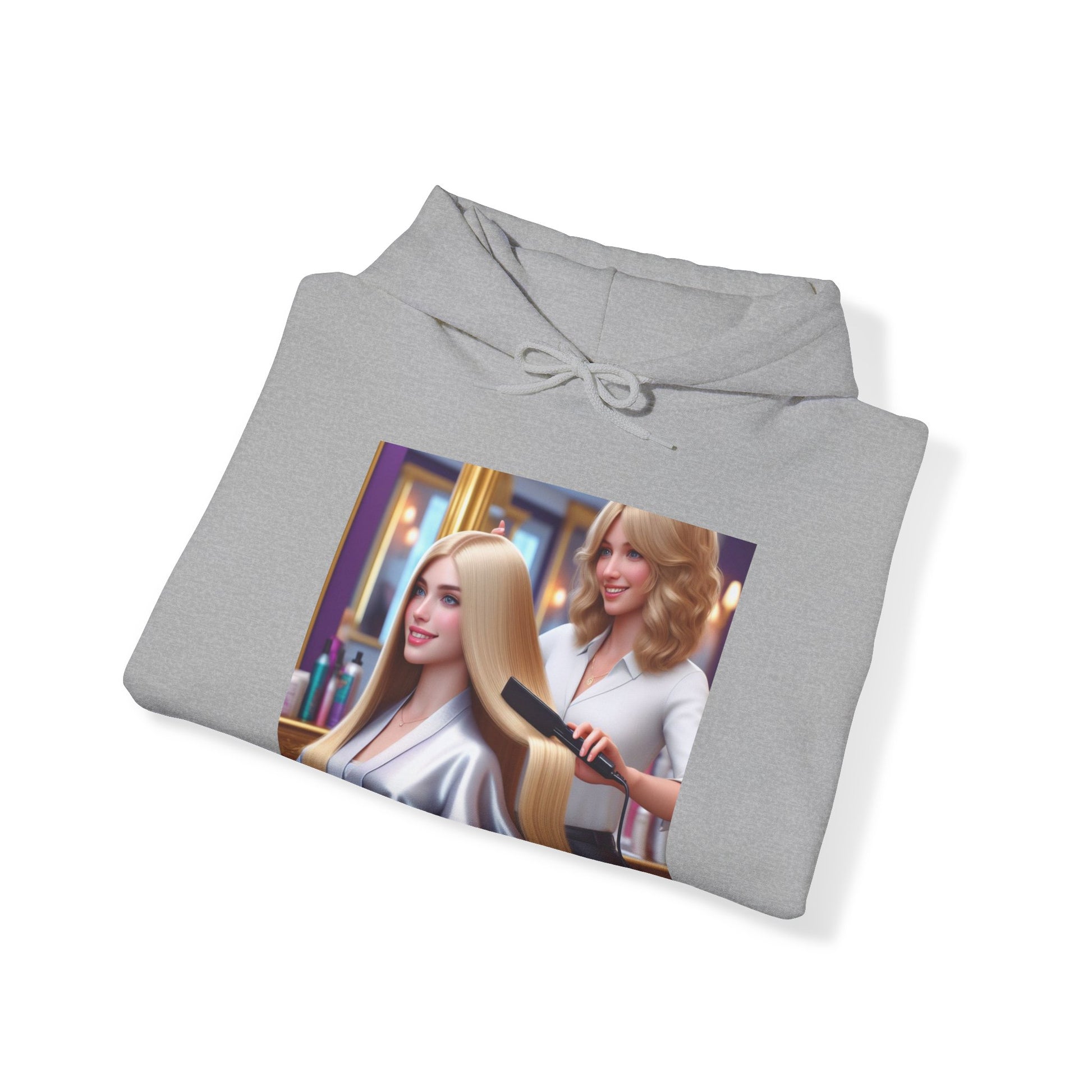 Hair Day Hoodie Hoodie Printify   