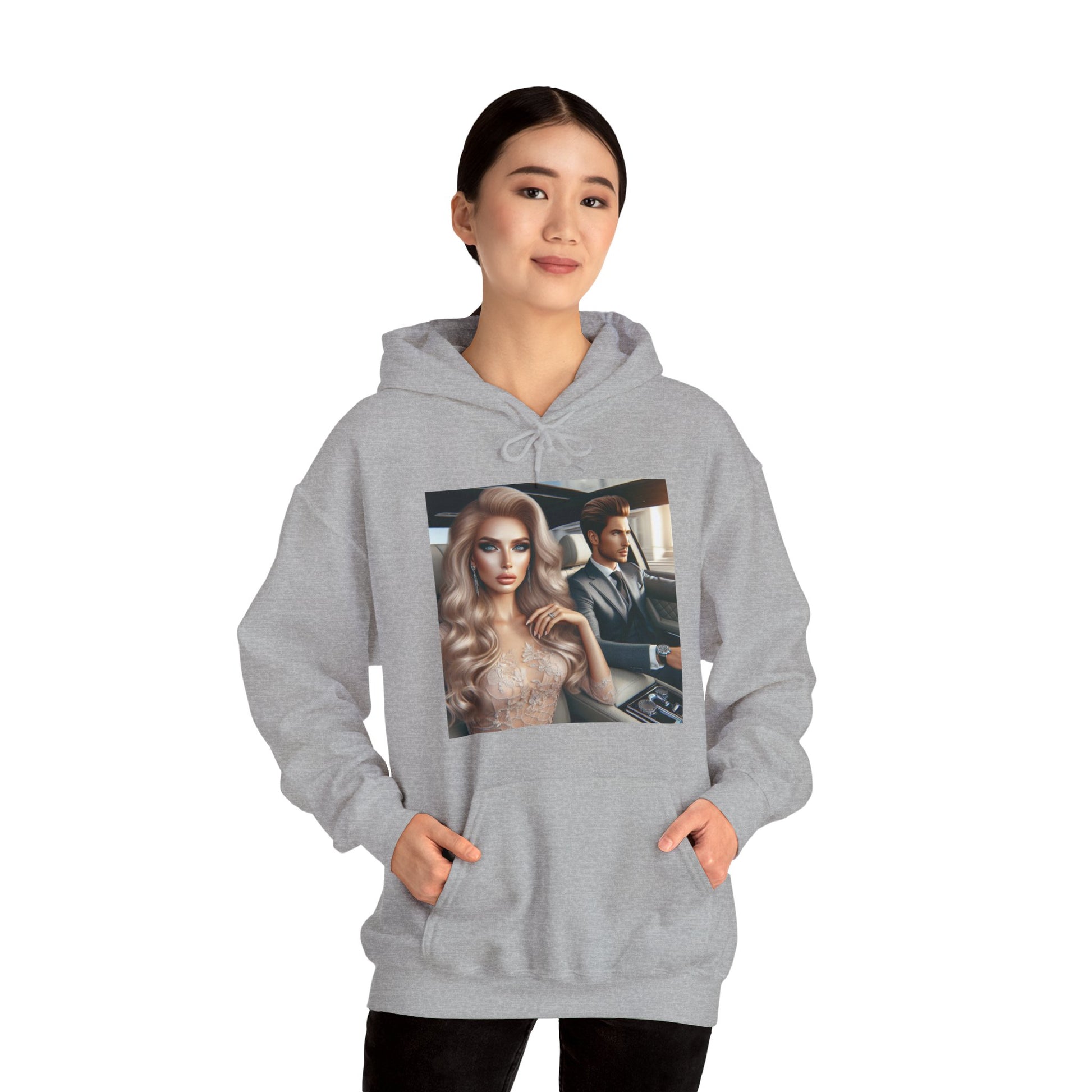 Elegant Drive Hoodie Hoodie Printify   