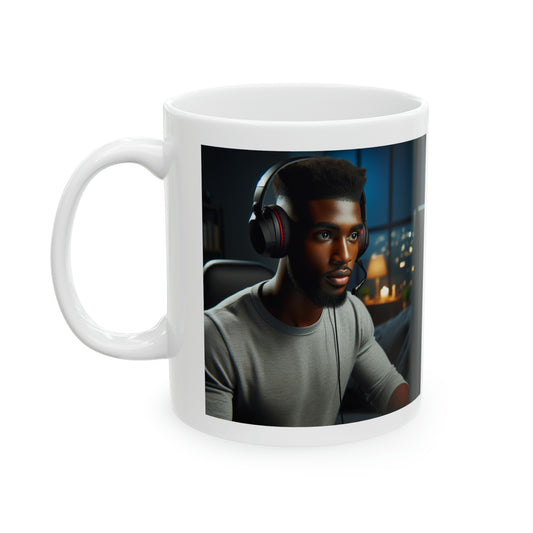 Game Time Ceramic Mug Mug Printify 11oz  