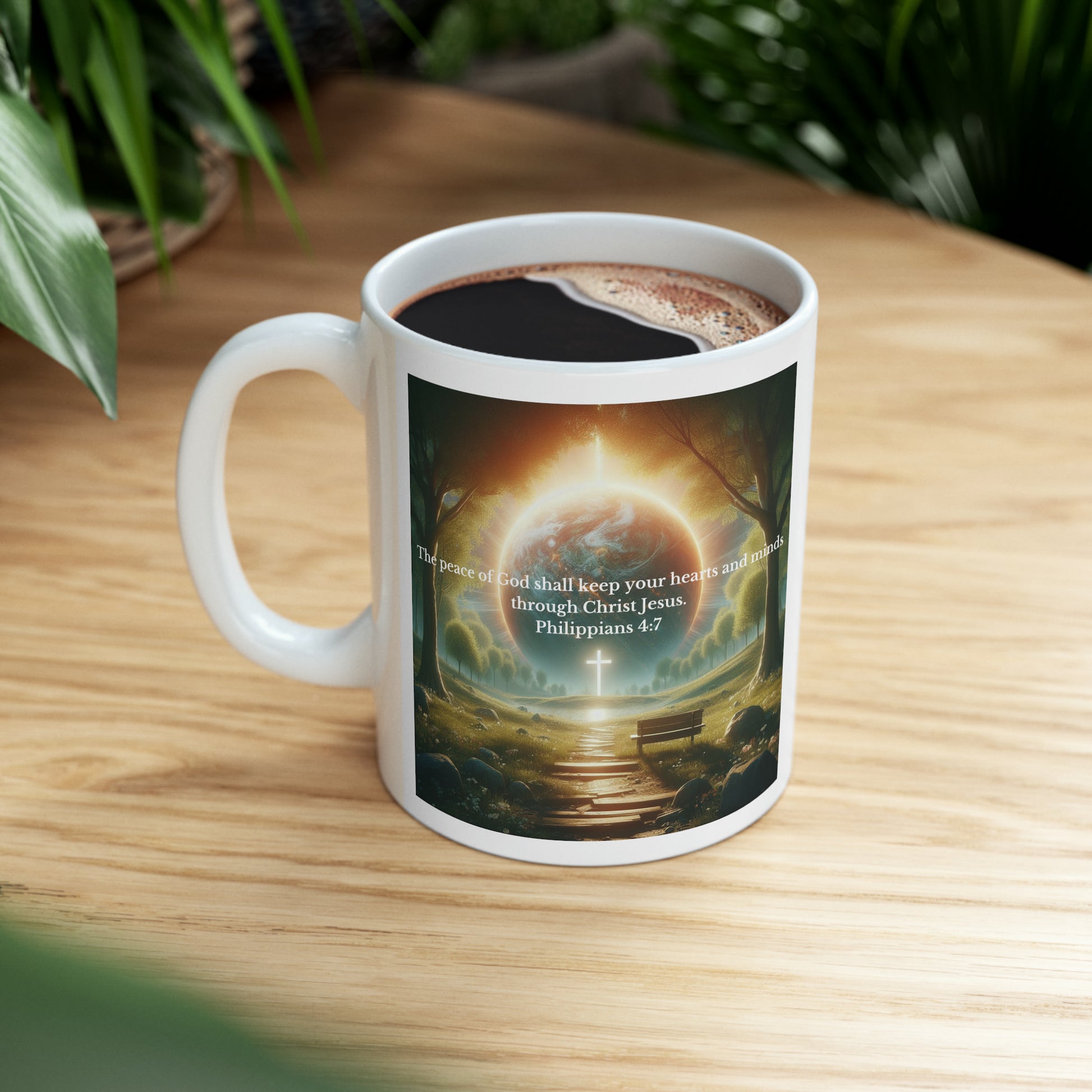 Philippians 4:7 Mug Mug Printify   