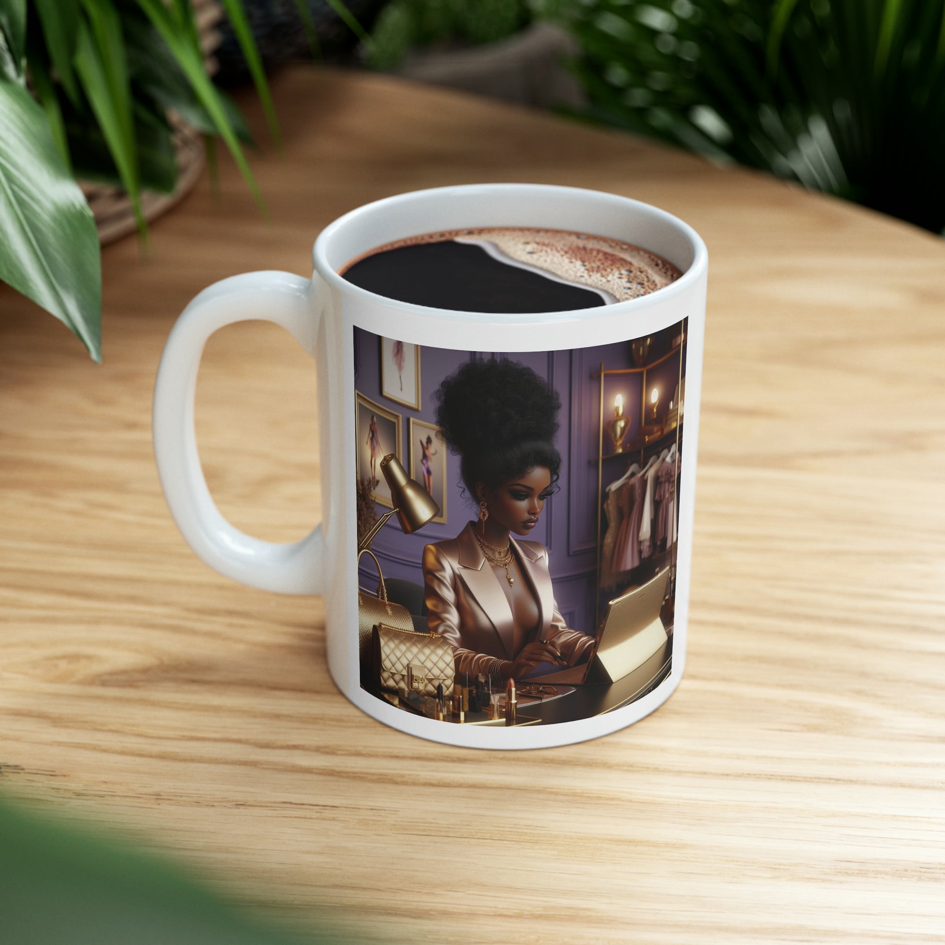 Fashion and Beauty Mug Mug Printify   