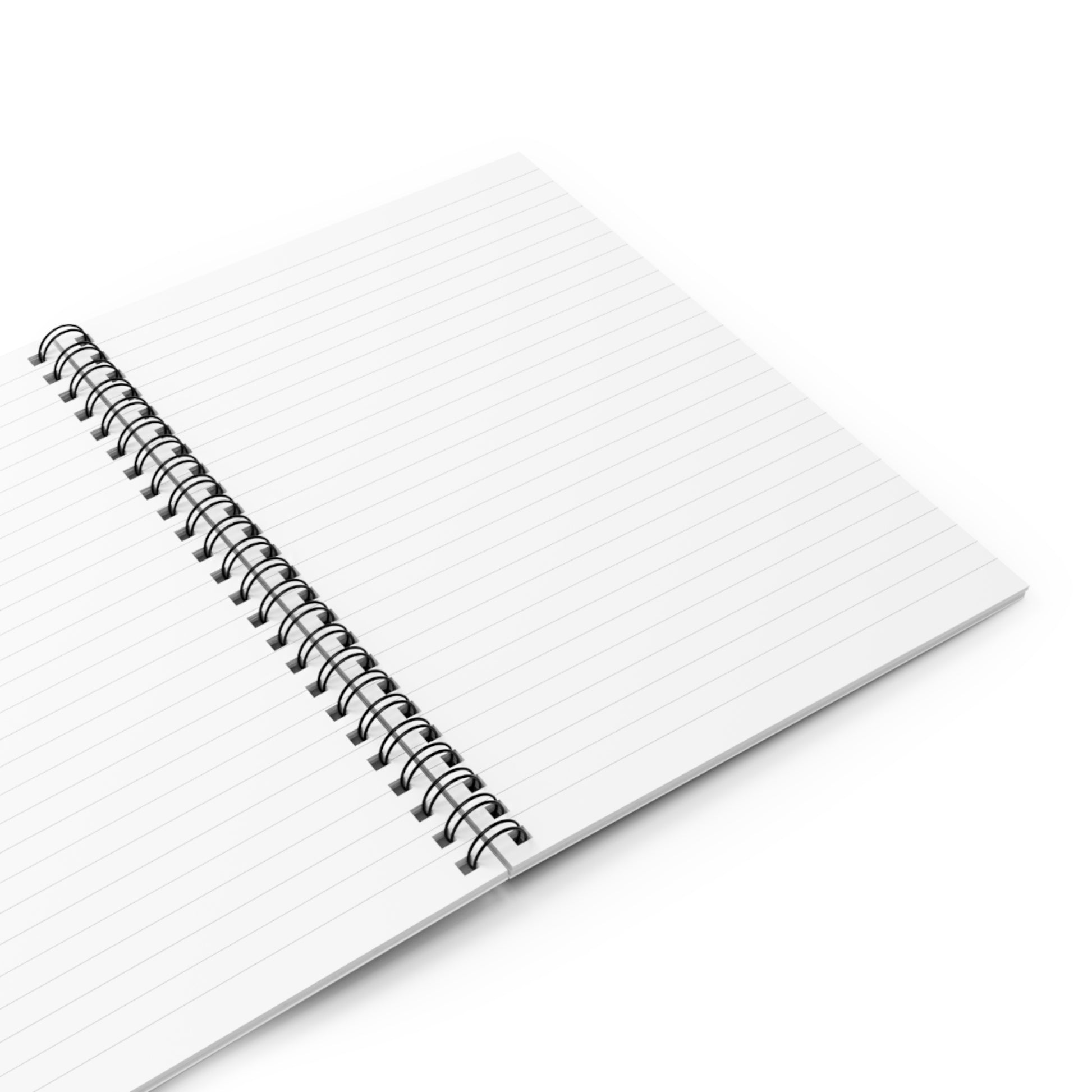 Black Mercedes Spiral Notebook Paper products Printify   