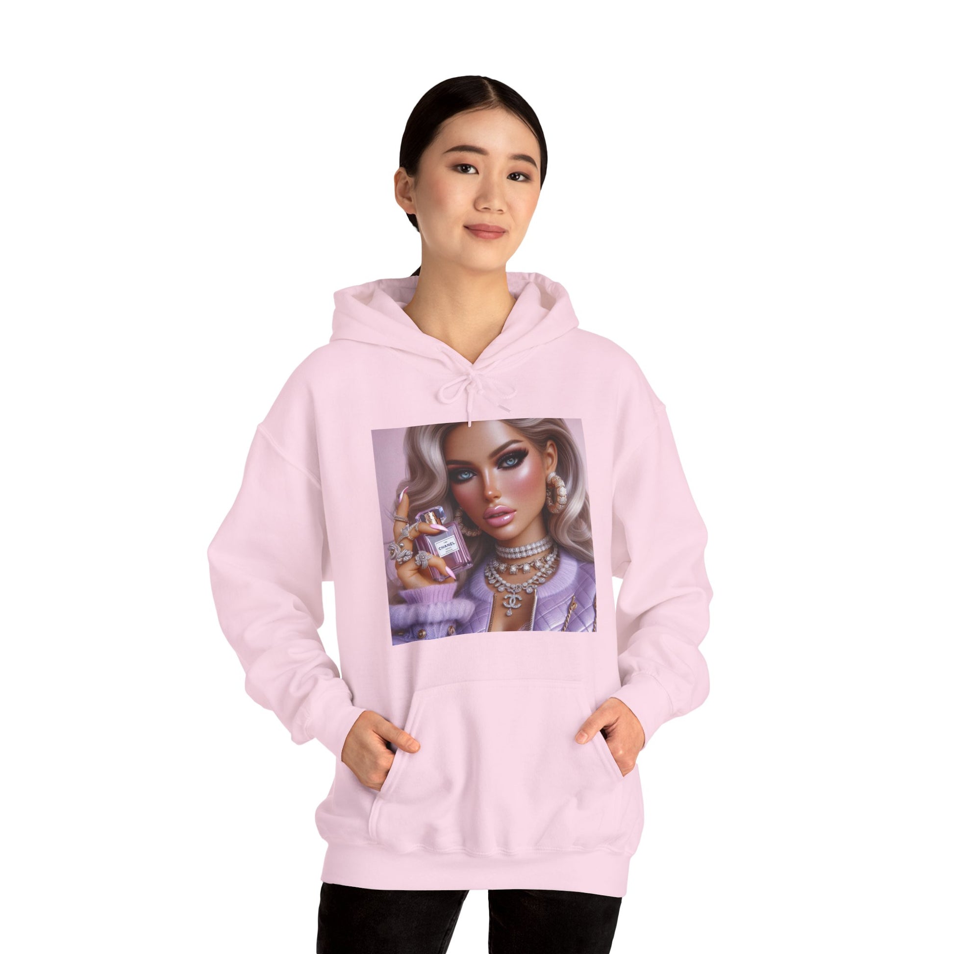 Chanel Please Hoodie Hoodie Printify   