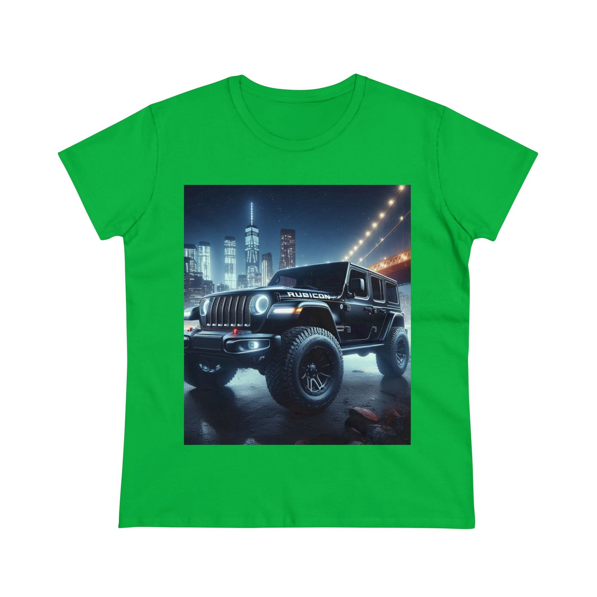 Black Rubicon T-Shirt T-Shirt Printify Irish Green S 