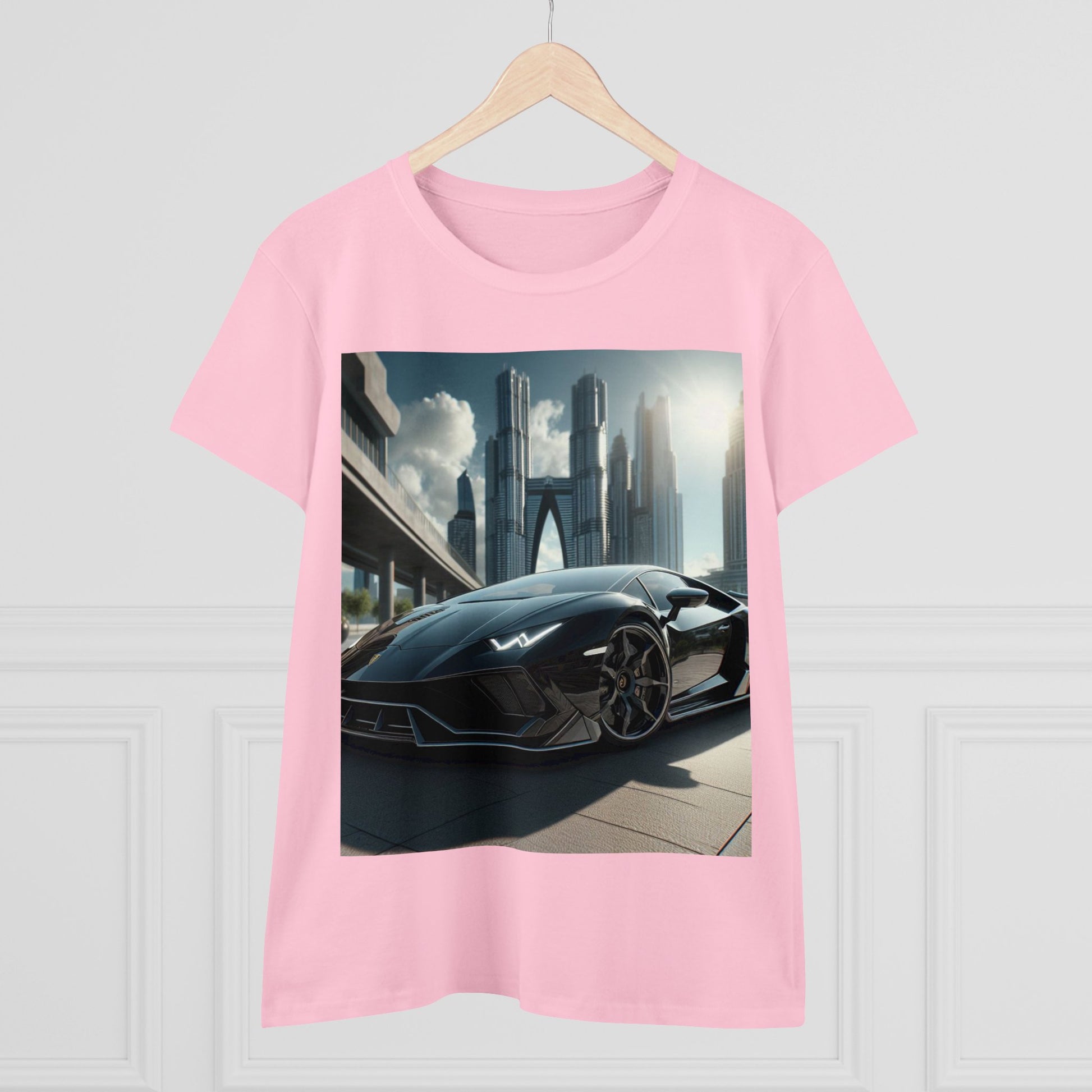 Black Lamborghini T-Shirt T-Shirt Printify   