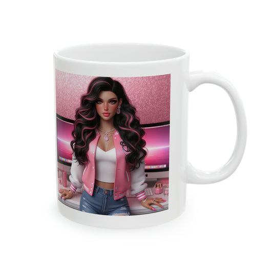 Pink Everything Mug Mug Printify   